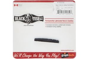 GRAPH TECH GUITAR LABS Graph Tech Black Tusq XL Flat Bottom Slot Nut PT-5010-00