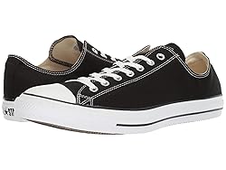 Converse Low TOP Black, 5 Men/7 Women
