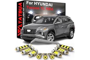 LED Interior Light Kit Package Replacement for HYUNDAI Tucson TL NX4 2016 2017 2018 2019 2020 2021 2022 2023, Super Bright 60