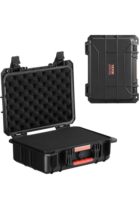 Lykus HC-3310 Mallette Étui Étanche Avec Mousse - 33x21x13.5 Cm - Pour Appareils Photo, Drones