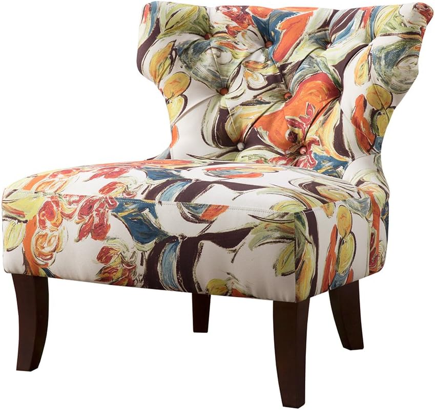 Best Armless Accent Chair Print Dining Room