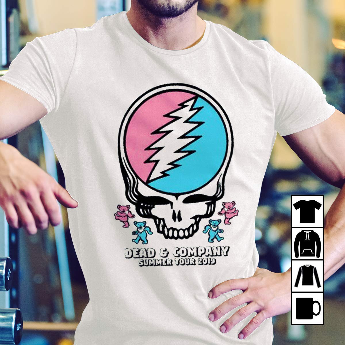 New Dead And Company T Shirt Summer Tour Date 2019 New T Shirts S S
