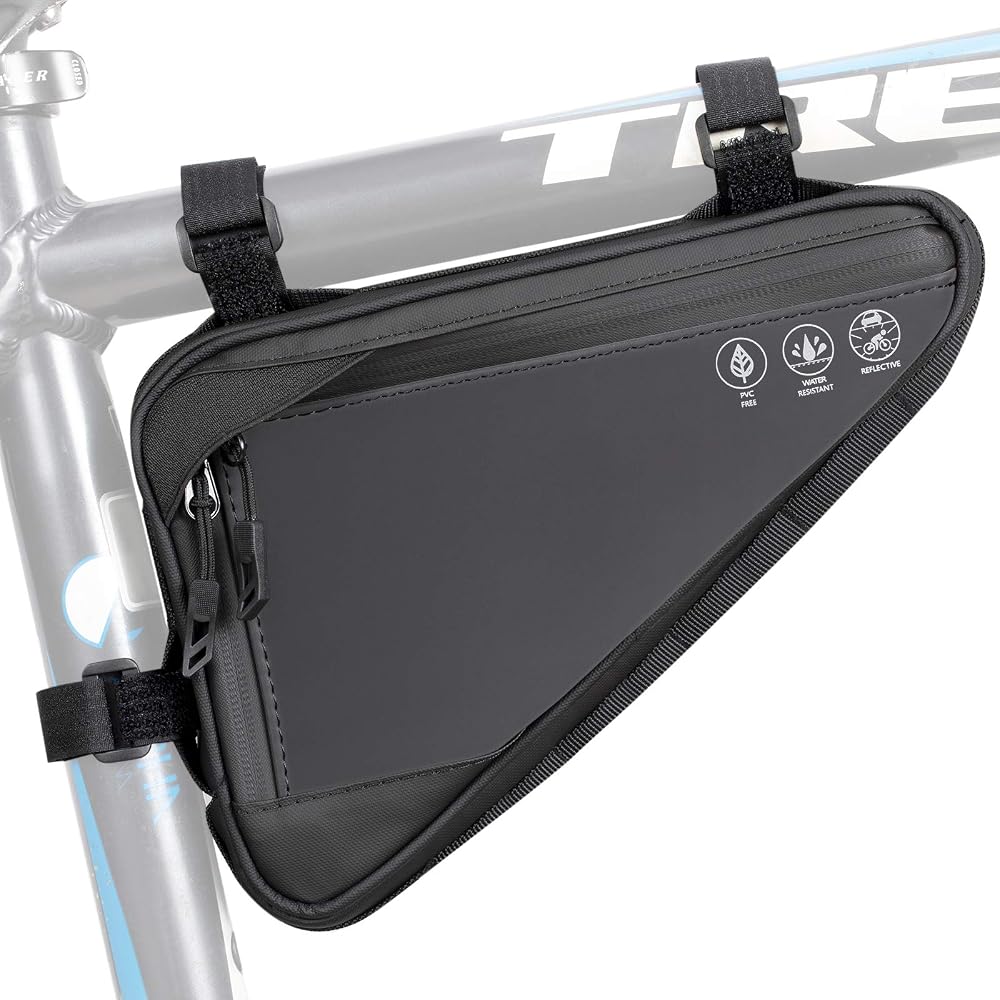 Eyein Bike Triangle Frame Bag Front Handlebar Pouch Waterproof Reflective