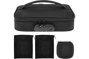 ZFLYCANP Concealed Lockable Toy Storage Pouch, Game Storage Bag with Drawstring Bags, Safe and Organized Storage, Oxford Fabr