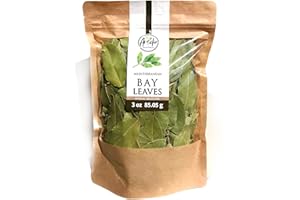 ARSELIA NATURAL PRODUCTS Arselia Bay Leaves | Whole Dried Bay Leaves | Premium Bay Leaves Spices | Bay Leaf | Mediterranean Bay Leaves | All Natural Green | 2 ounce