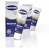 BLUE-EMU Maximum Pain Relief Cream for Arthritis, Muscle, & Joint Aches, 3 Oz, 2 Pack
