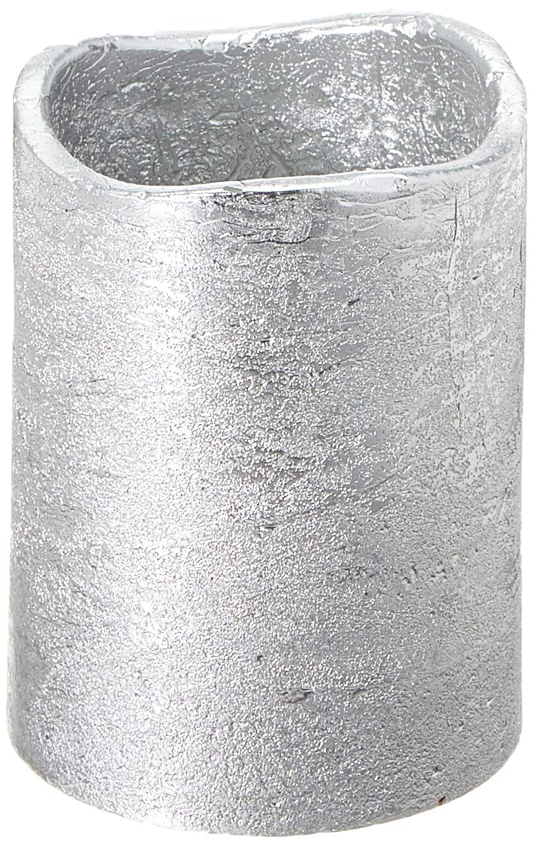 My Flair LED Candles, Real Wax, Silver Colour, See Item Dimensions