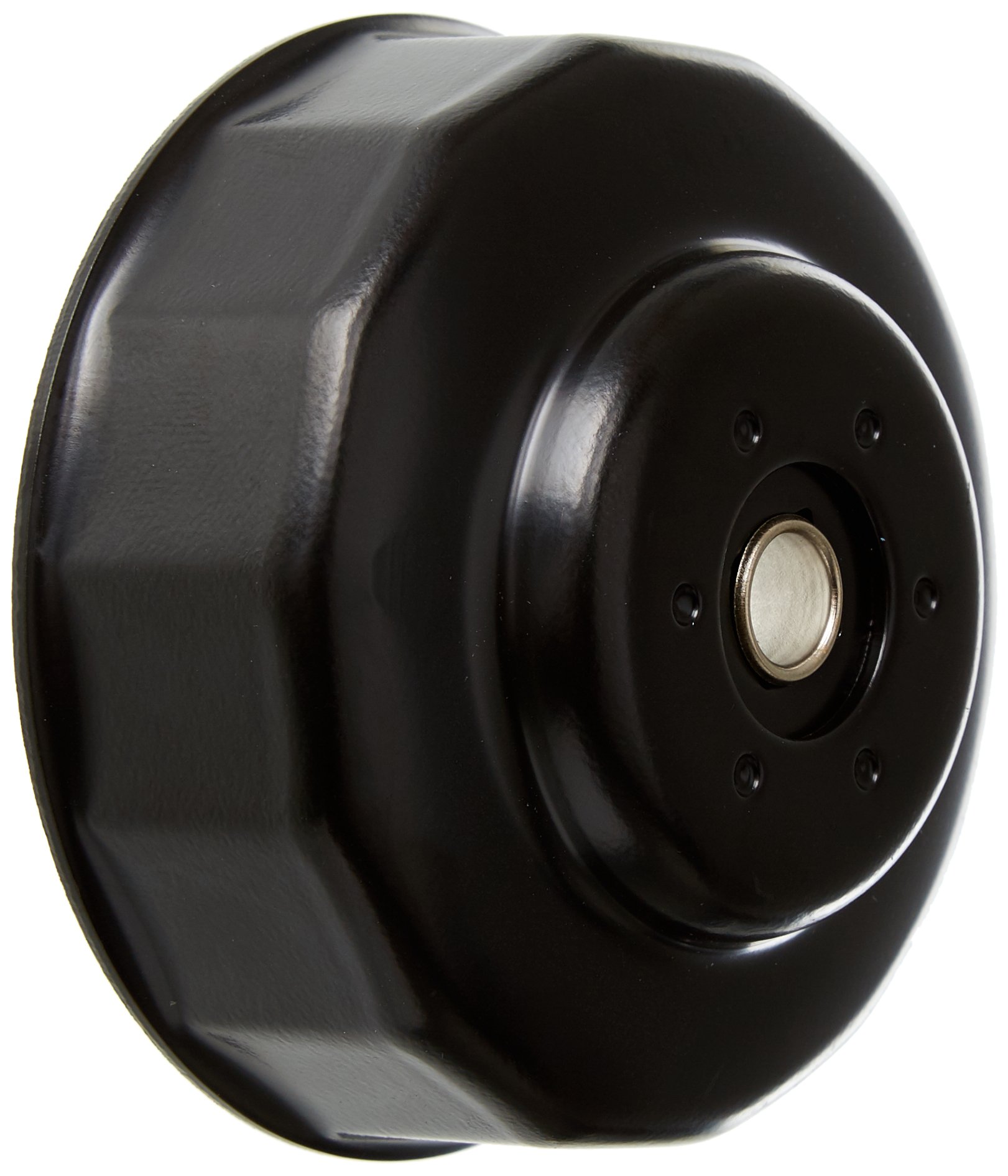 Laser 3117 Oil Filter Wrench 3/8"D - 76mm x 14 Flutes, Black