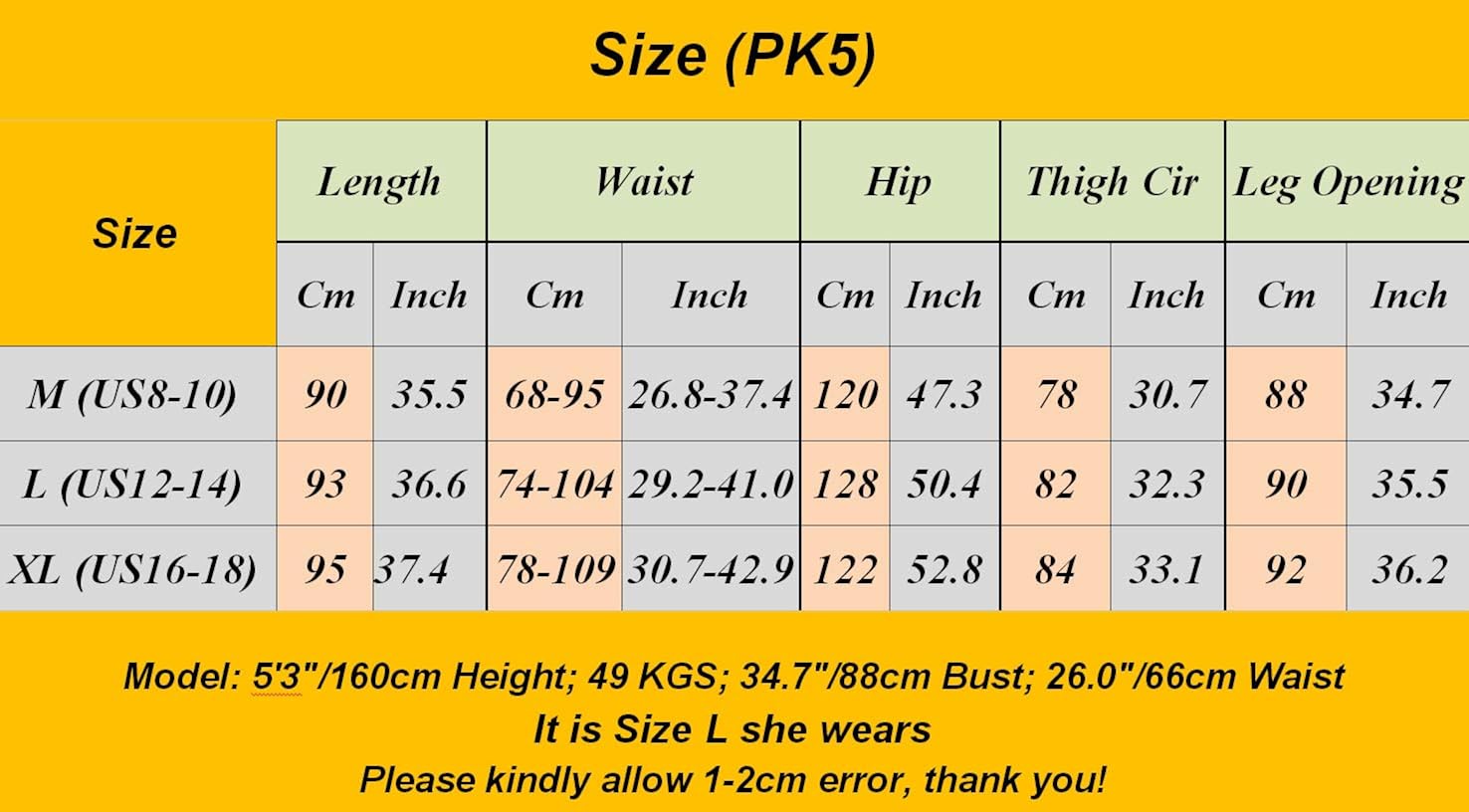 YESNO PK5 Casual Loose Wide Leg Wool Blend Checked Pants Elastic Waist Relaxed Trousers PK5 /Pockets: Clothing