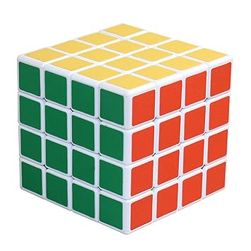 4x4 High Speed Stikerless Speedy Rubik Magic Puzzle for Develope Hand and Eye co-orditantion by OFIXO