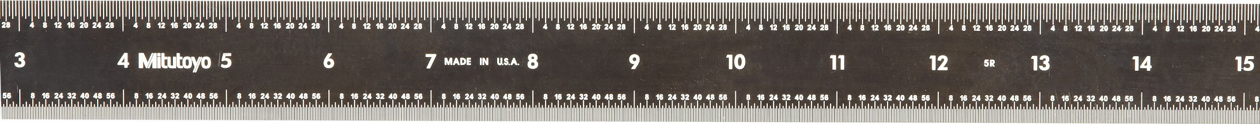 Mitutoyo 182-220, Steel Rule, 12"/300mm