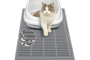 PetNova Easy‑Clean Litter Mat for Kitten: Food‑Grade Silicone Pad Rinses Fast – Catches Litter & Urine – Ideal Starter Gear for First‑time Cat Parents