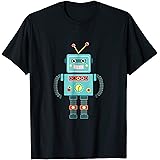 Cool Science & Math Invention Electronic Robot TeeCute Vintage & Retro Robot Art | Science & Math T-Shirt Gift T-ShirtOEKO-TEX STANDARD 100