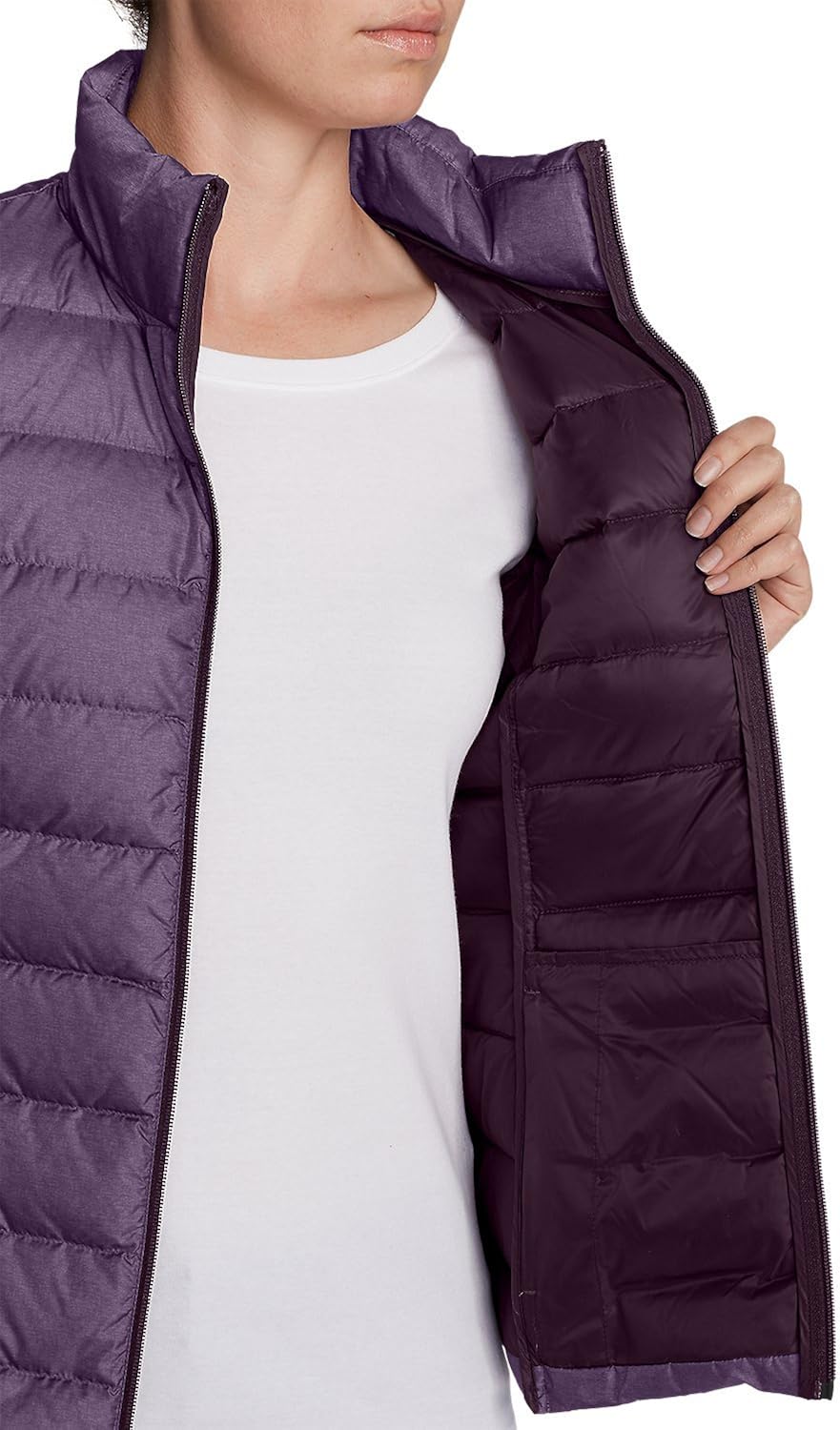 Eddie Bauer Women's CirrusLite Down Vest at  Women's Coats Shop
