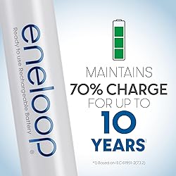 Eneloop Panasonic BK-3MCCA4BA AA 2100 Cycle Ni-MH