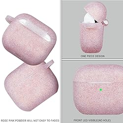 Glitter Silicone Airpods 3 Case 2021, YOMPLOW Case