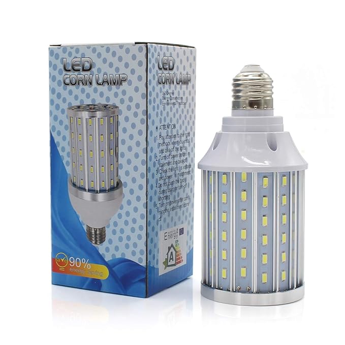 Mininono E27 LED Lampe Kaltweiß 6000K 25W (200 Watt Äquivalent) Glühbirne, 108LEDs Chips LED-Glühbirne Maislampe