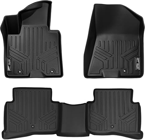 Amazon Com Maxliner Floor Mats 2 Row Liner Set Black For 2017