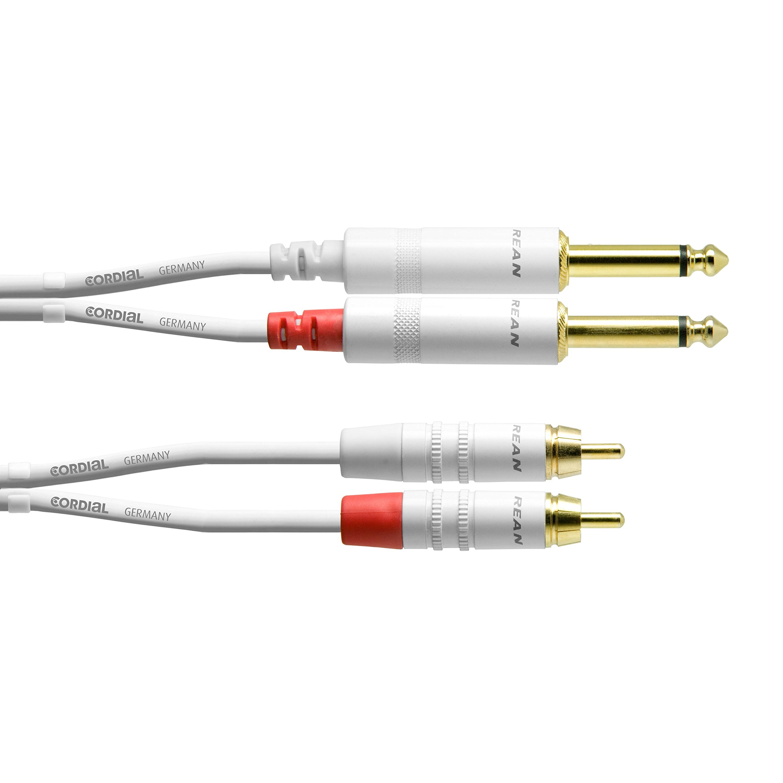 Cordial PC Cable CFU 1,5 PC-SNOW white