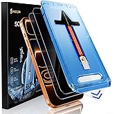 MAGIC JOHN 2 Pack for iPhone 17 Pro Max 6.9 inch Privacy Glass Screen Protector-[Anti-Spy] Auto Dust-Elimination, Bubble Free, Easy Installation, Daily Drop Protection