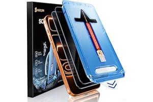 MAGIC JOHN 2 Pack for iPhone 17 Pro Max 6.9 inch Privacy Glass Screen Protector-[Anti-Spy] Auto Dust-Elimination, Bubble Free, Easy Installation