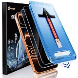 MAGIC JOHN 2 Pack for iPhone 17 Pro Max 6.9 inch Privacy Glass Screen Protector-[Anti-Spy] Auto Dust-Elimination, Bubble Free, Easy Installation, Daily Drop Protection