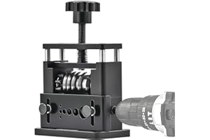 CREWORKS Manual Wire Stripping Machine, Drill Powered Wire Stripper Machine with 6 Channels 5 Blades, Portable Cable Stripper