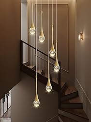 ykolupty H86 Pendant Lights Kitchen Island 6-Lights