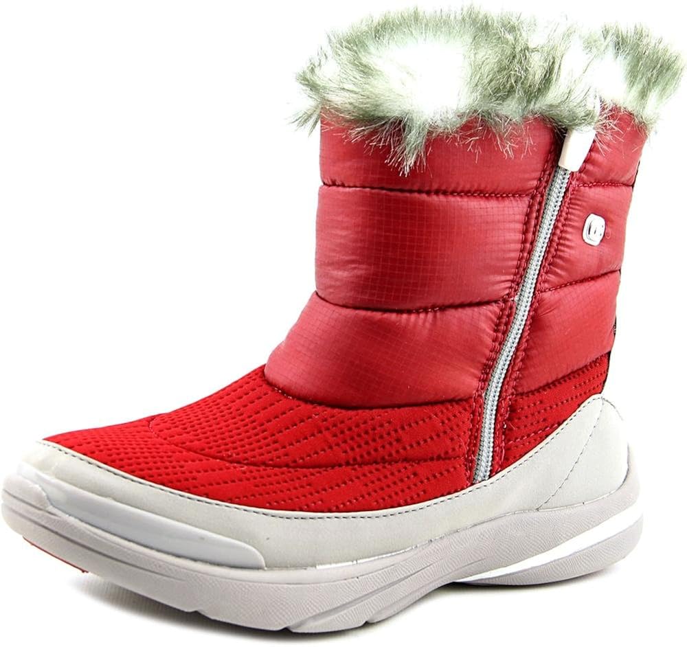 BZees Luscious Women Round Toe Canvas Winter Boot Snow Boots