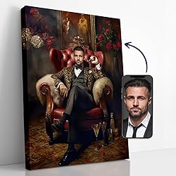 Turn Me Royal Custom Mafia Boss Portrait from