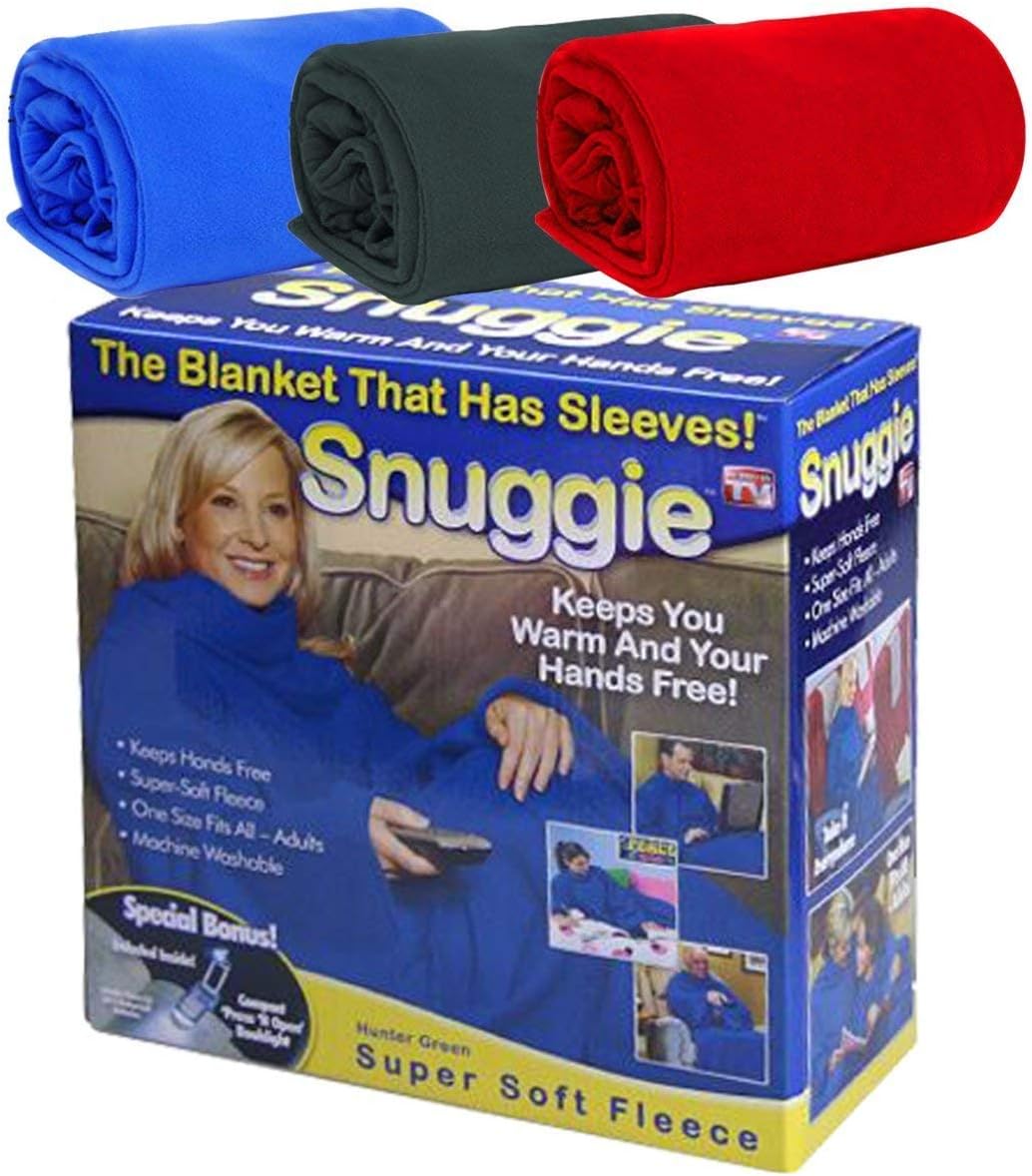 coperta con maniche adulti