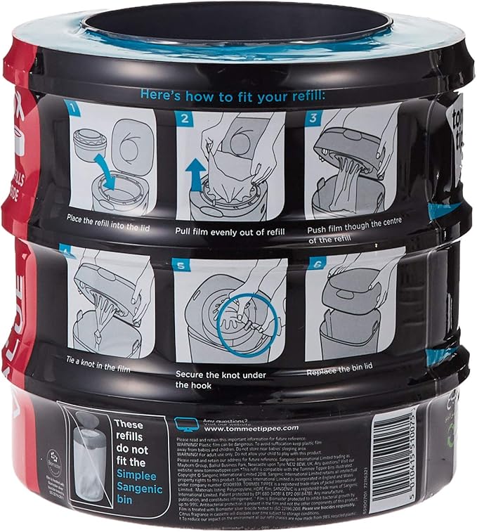 amazon tommee tippee sangenic refill