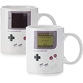Paladone Gameboy Heat Changing Coffee Mug - Gift for Gamers, Nerds, Nintendo Mario Fans, Men, and Retro 90s Game Enthusiasts - 10 Ounces