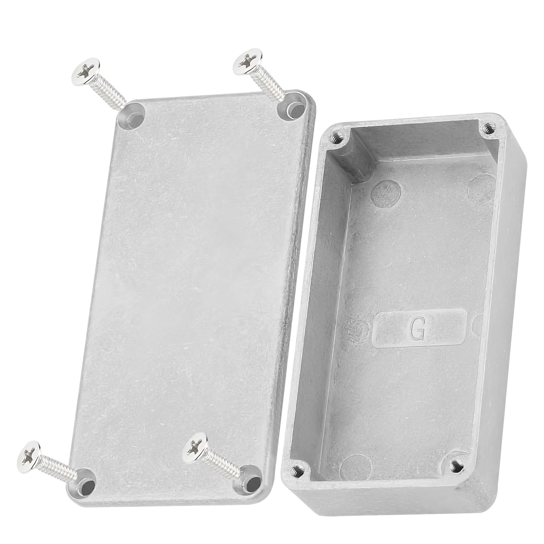 LEPEVNEY Aluminium Box Section Enclosure Box External Enclosure Junction Box Electronic Tool 100 x 50 x 26mm 1590G