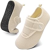 LeIsfIt Slippers for Women Men Soft House Slippers Wide Barefoot House Shoes Non-slip Slip on Slipper Shoes Comfy Adjustable for Home Bedroom Travel Yoga
