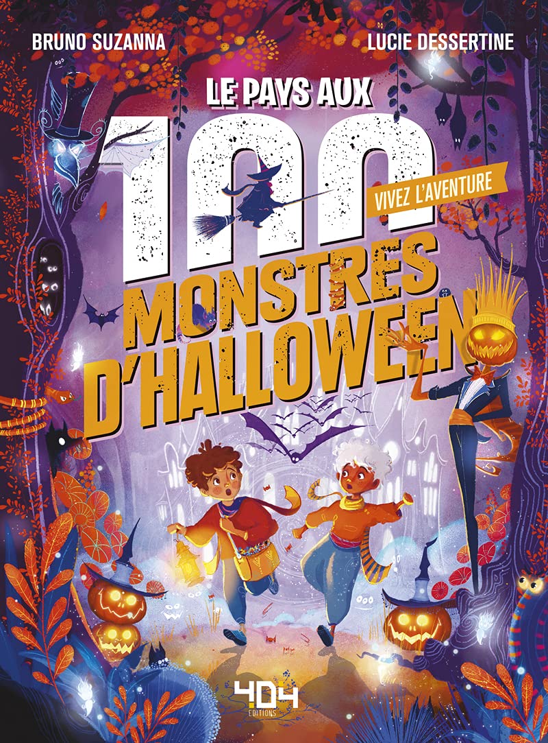 couverture de : Vivez l'Aventure - Le pays aux 100 monstres d'Halloween