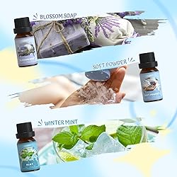 SALUBRITO Clean Fragrance Oils Set, Premium