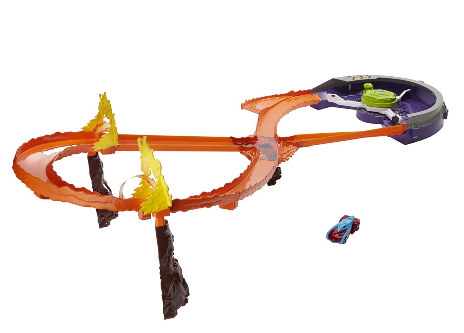 hot wheels lava race