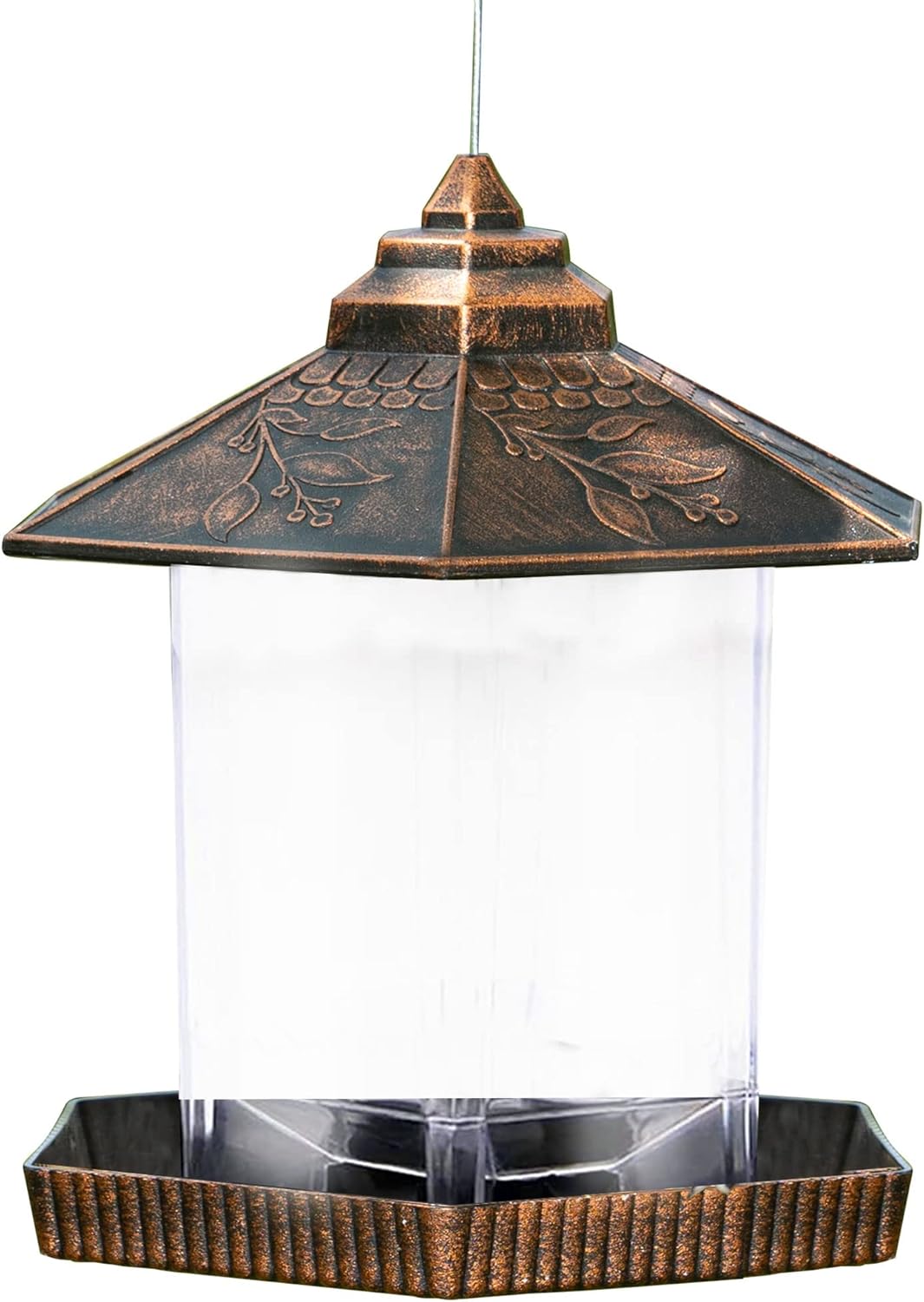 Backyard Birding & Wildlife - Nerosun Bird feeders for Outdoors Hanging, Wild Bird Feeder for Outside Clearance