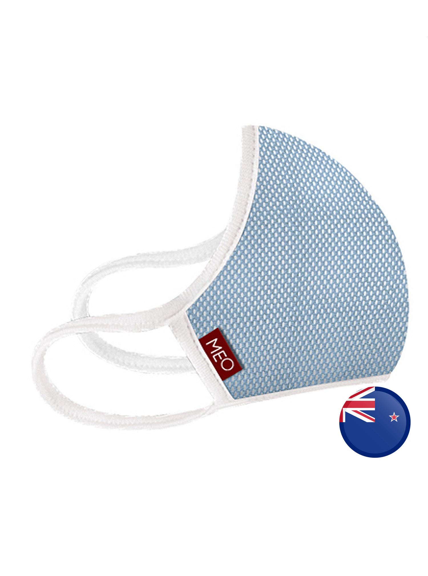 New Zealand MEO Mask, mask for Pollution,mask for Dust Protection,mask for Pollen Allergy Protection Washable and Reusable PM2.5 (Blu Stitch)