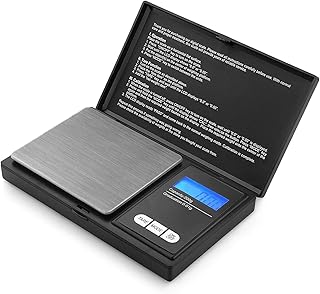Reteck 200g/0,01g Taschenwaage - 200 x 0.01g Digitale Taschenwaage, Feinwaage, Digitalwaage Goldwaage Münzwaage mit LCD-Anzeige for Tabletten,Schmuck und vieles mehr