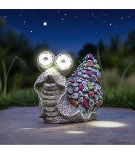 Amazon.com: Zeckos Naughty Groundhog Solar Eyes Solar LED Light