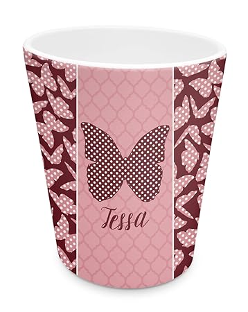 Amazon.com: Vaso de plástico con diseño de lunares y ...