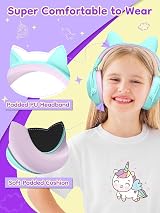 Dr.meter Kids Ear Defenders 32dB 2 Pack Blue Adjustable Headband UKCA view 2