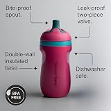 Tommee Tippee Insulated Sporty Spout Non-Spill Toddlers Cup 12m+ view 4