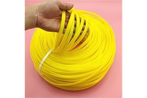 JKGHK Plastic Welding Rods Welder Sticks HDPE Material, Suitable for Welding Turnover Baskets and Bellows,Yellow,Length:3 Met