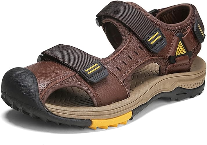 Amazon ノーブランド 品 Lac0 スポーツサンダル アウトドアサンダル おしゃれ 通気 水陸両用 吸汗 速乾 痛くない メンズ サンダル ビジネス 防滑 防臭 夏 靴 スニーカーサンダル メンズ サンダル 外履き 大きいサイズ ウォーキング 通学 通勤 ファッションサンダル