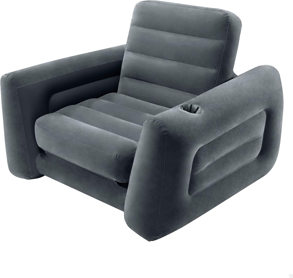 Intex Pull-Out Chair 2-in-1 Air Sofa Bed King Size 117 x 224 x 66 cm