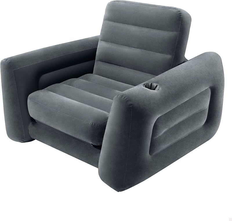 Intex Pull-Out Chair 2-in-1 Air Sofa Bed King Size 117 x 224 x 66 cm