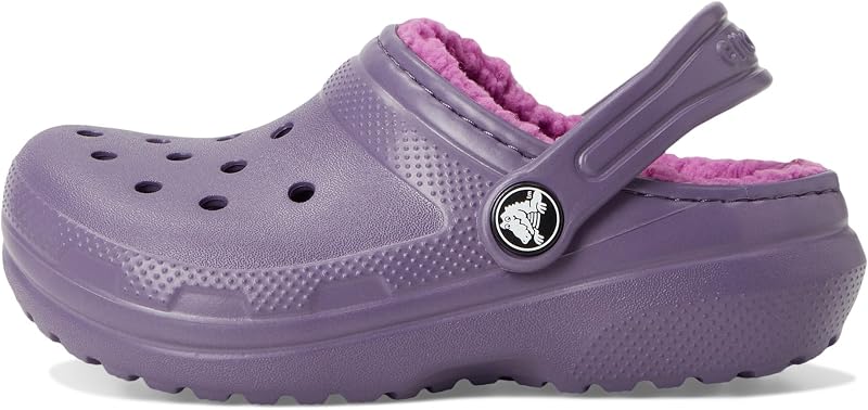 Classic Lined Clog T, Tamancos Unissex para crianças, Solanácea, 22/23 EU